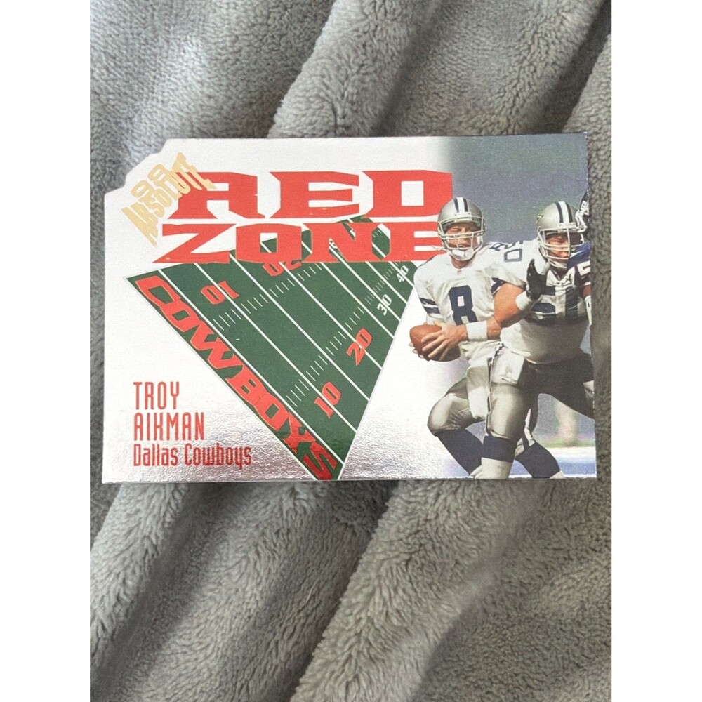 1998 Playoff Absolute SSD - Red Zone Troy Aikman #8